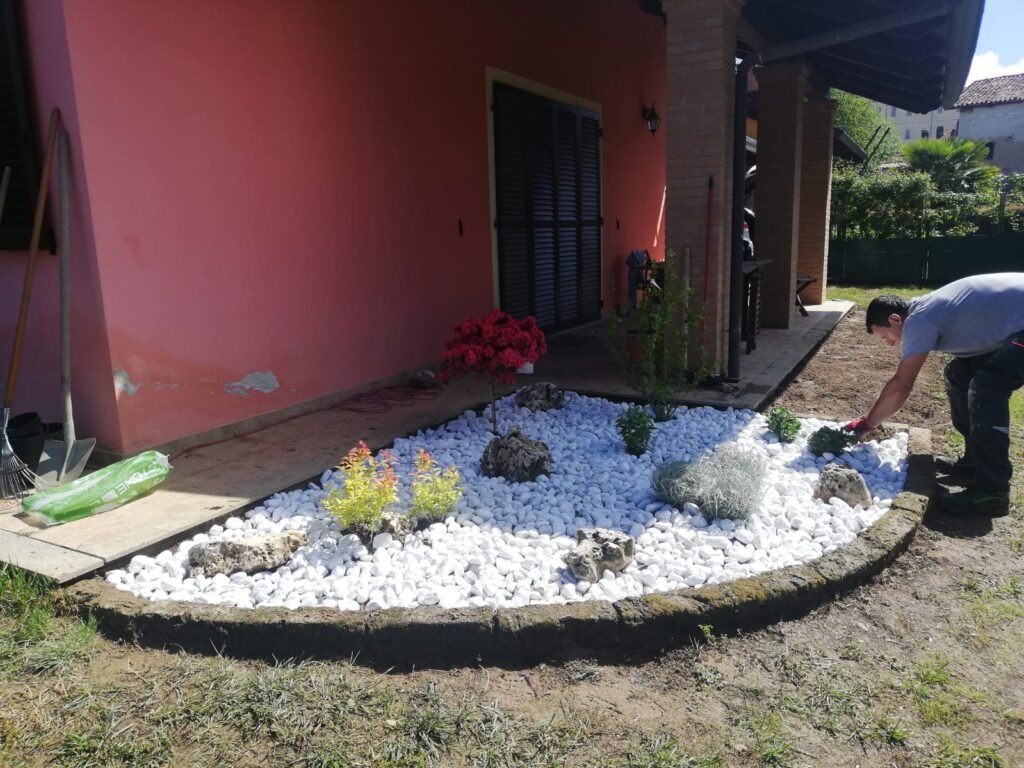 realizzazione aiuole